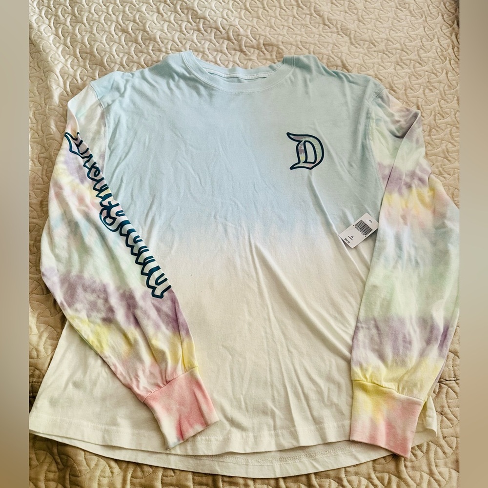 Disneyland Tie-Dye Long Sleeve T-shirt - NWT - Never Worn